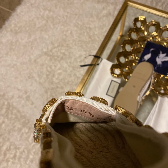 NWOB Gucci Crystal Espadrilles - Picture 6 of 10